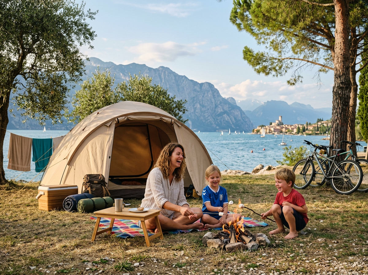Camping am Gardasee mit Kindern: Die besten Pltze und Aktivitten